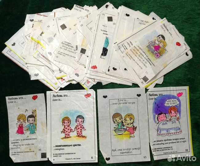 Вкладыши от жвачек 90-х годов, наклейки, тату