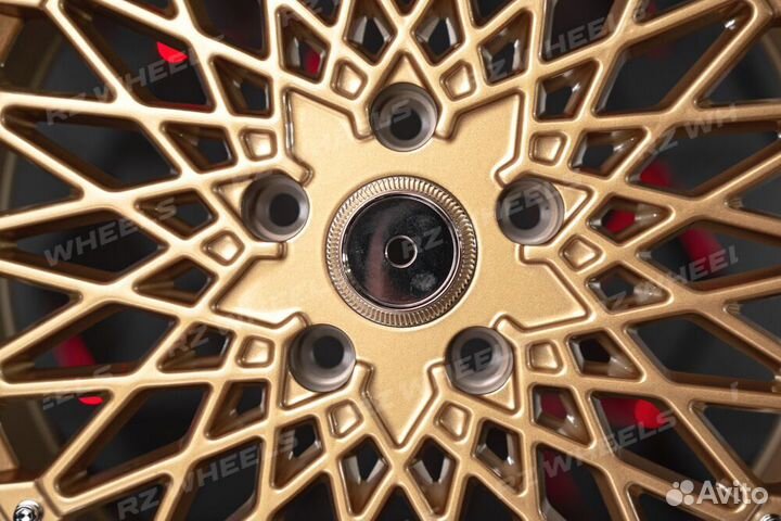 Диски SSR R17 5x114.3 Gold