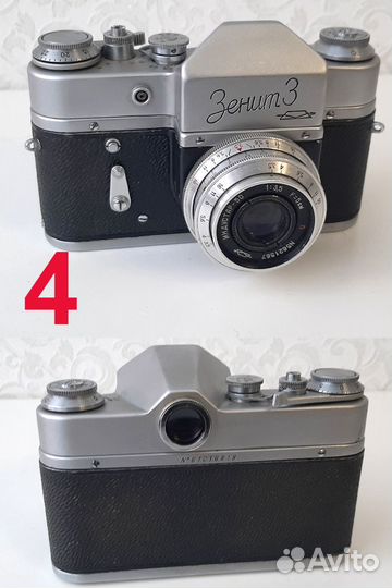 Зеркалки СССР - Зенит С, 3, 3М, 4, Старт, Кристалл