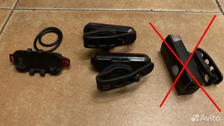 Задний фонарь - габариты для велосипеда