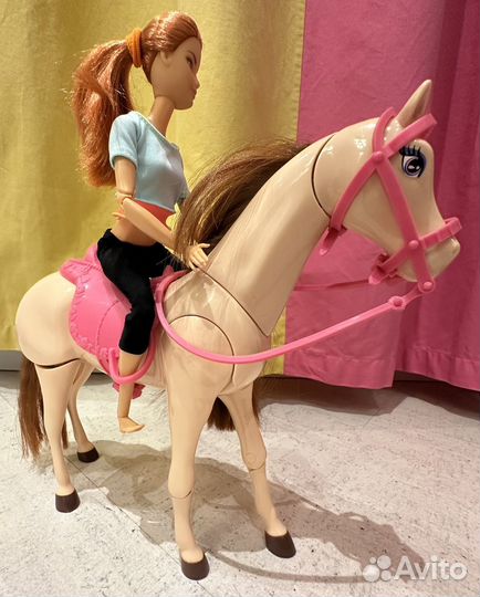 Лошадь и джип для Барби