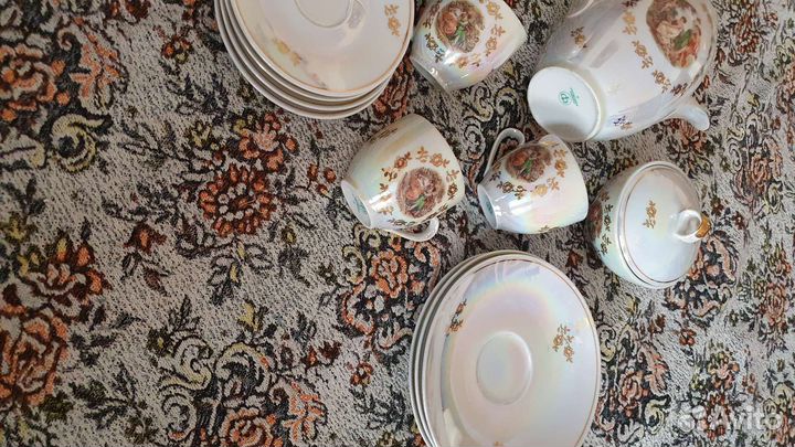 Кофейный сервиз Мадонна гдр