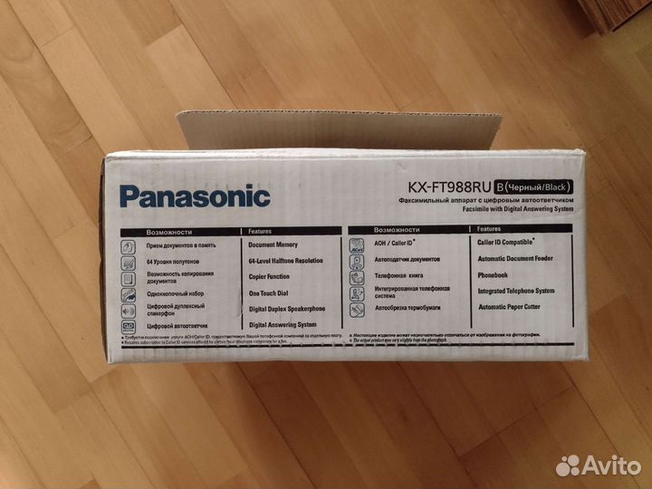 Факс Panasonic KX-FT988RU