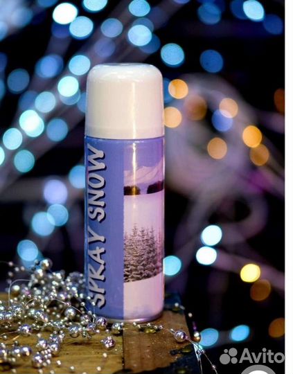 Искусственный снег спрей
