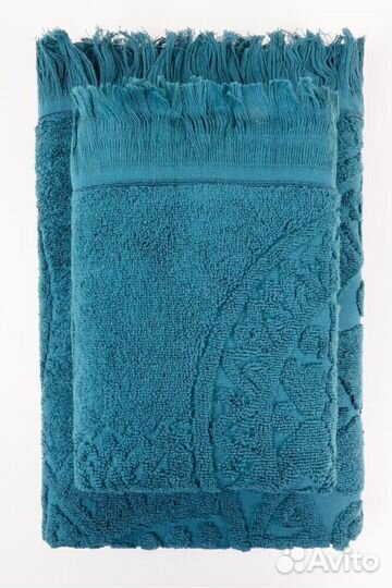 Полотенце 70/135 см махра SH Knots Узелочки зе