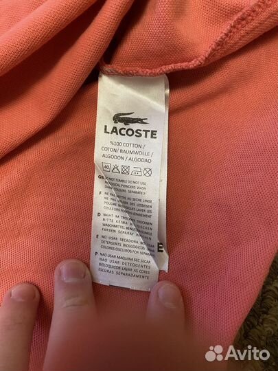 Поло Lacoste