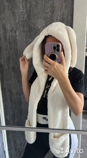 Шапка с ушками