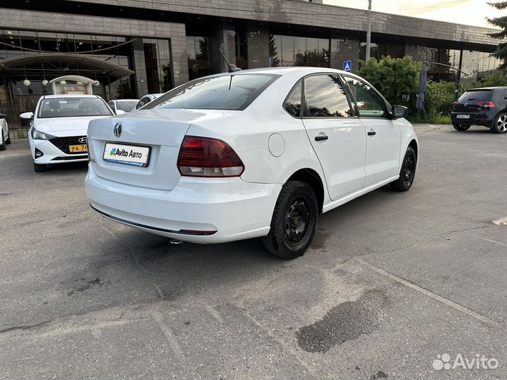 Volkswagen Polo 1.6 МТ, 2019, 358 120 км