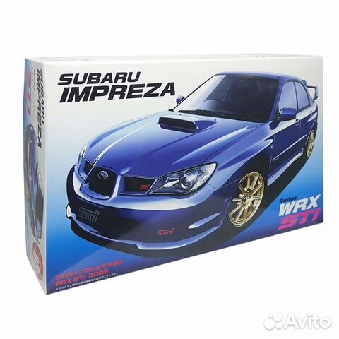Сборная модель автомобиля Subaru Impreza 1:24