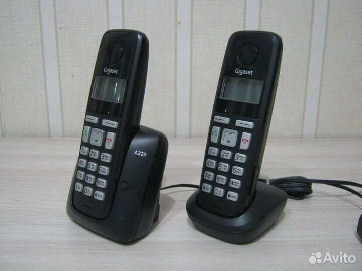 Радиотел. dect Gigaset A220 Duo (2 трубки) б/у отл