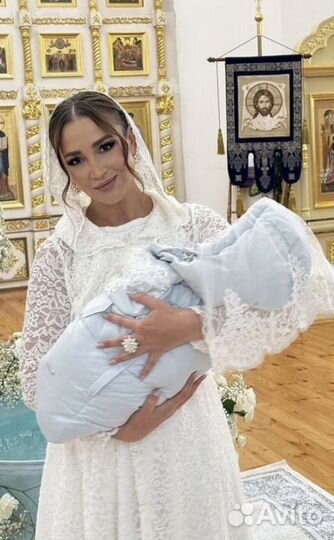 Конверт зимний на выписку