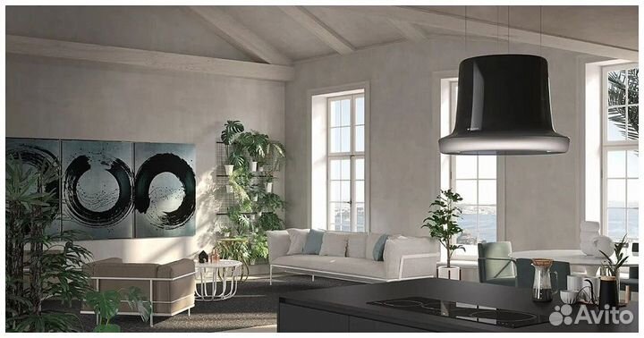 Вытяжка faber glow plus BK gloss