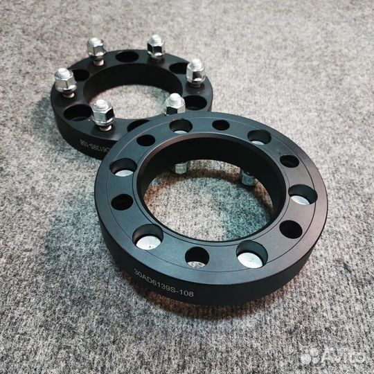 Проставки ступичные 6x139.7 30мм M12 шаг 1.5
