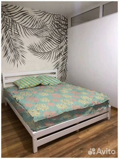 Кровать из массива 2-спальная 