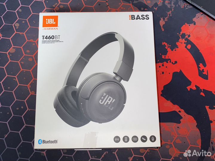 Беспроводные наушники jbl t460bt