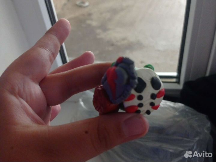 Angry Birds хряки пластилиновые