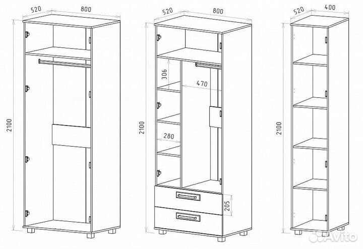 Шкаф. Новый