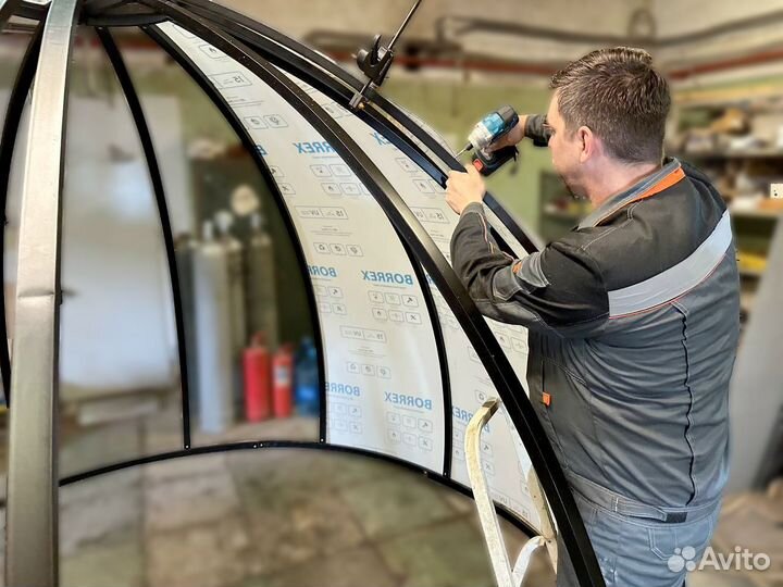 Купольная беседка 7.4 м