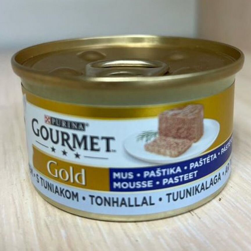 Gourmet корм для кошек