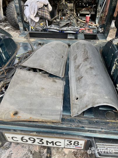 Обивка пола G-class W-463 серый