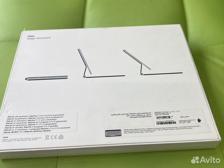 Новая клавиатура Magic Keyboard iPad pro 11