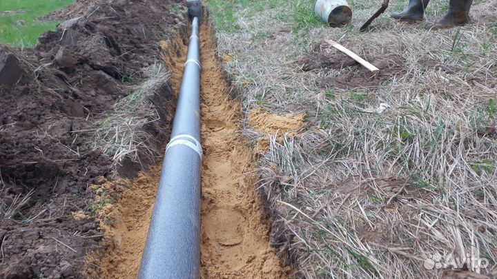 Септик из бетонных колец под ключ