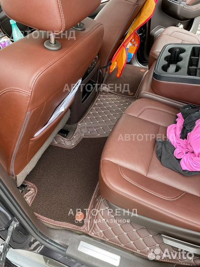 Автомобильные ковры из экокожи