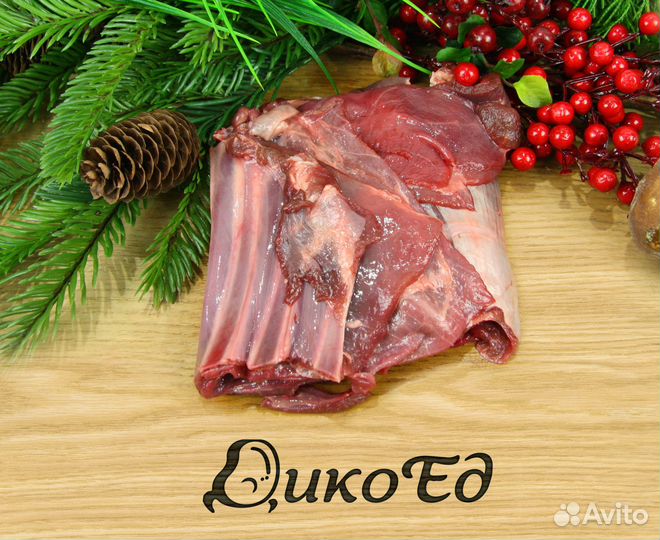Ребра косули на кости