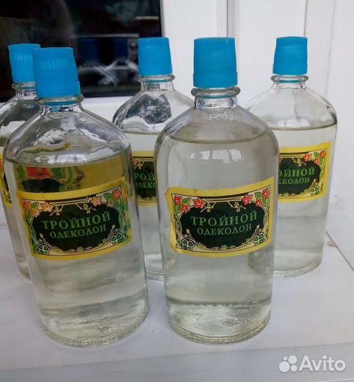 Одеколон тройной СССР