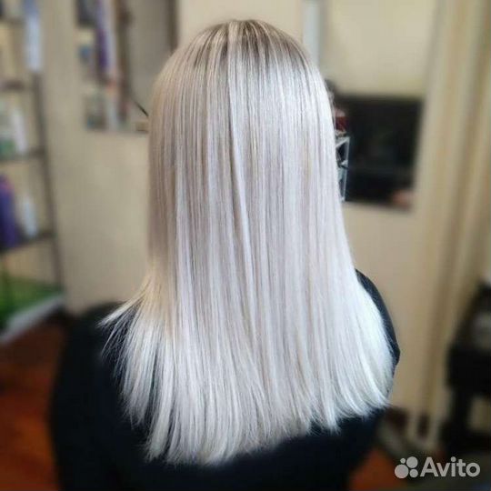 Окрашивание волос в блонд