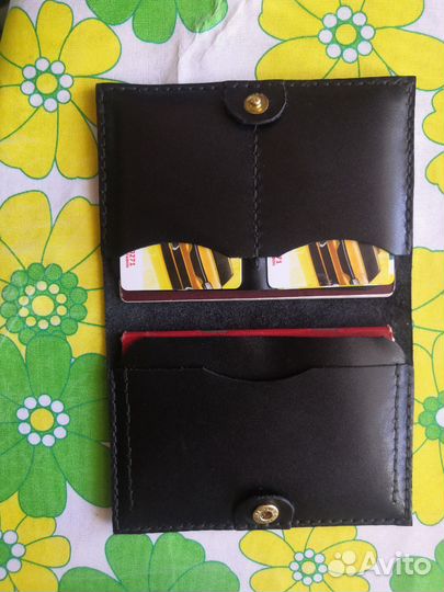 Обложка для паспорта, натуральная кожа