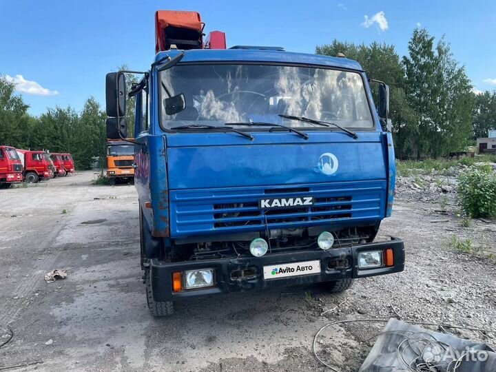 КАМАЗ 65115 с КМУ, 2011