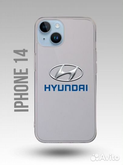 Чехол на iPhone 14 Hyundai