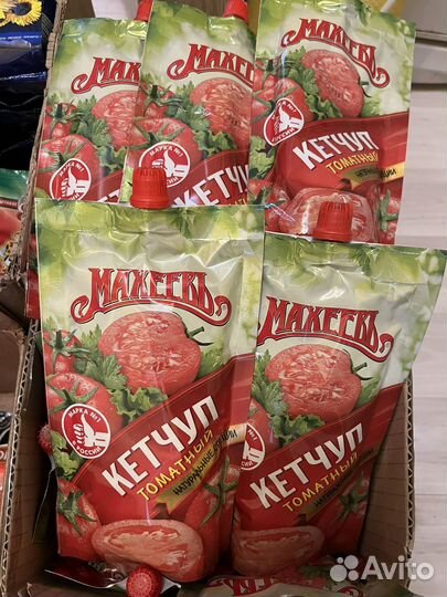 Махеев кетчуп томатный