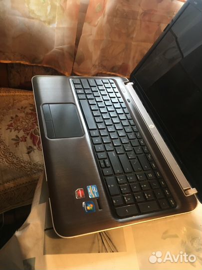 Hp pavilion Dv6 металл core I7 +4gb Radeon
