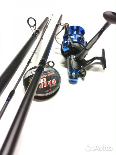 Комплект Новичок: фидер+ катушка+леска