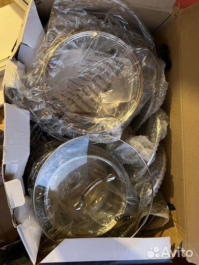 Набор кастрюль из нержавеющей стали