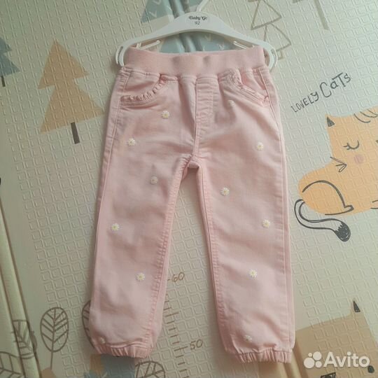 Джинсы для девочки 92