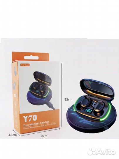 Беспроводные наушники Bluetooth vidges TWS Y70