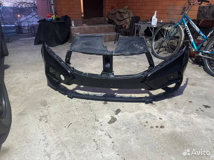 Бампер передний LADA X-Ray cross Черный (бу)