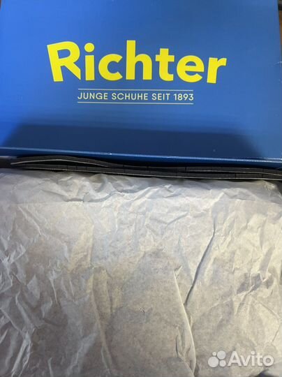 Ботинки/броги лаковые Richter 35 девочка