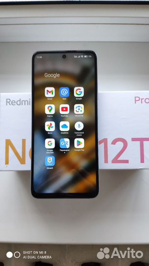 Xiaomi Redmi Note 12T Pro, 8/128 ГБ