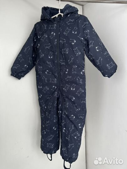 Зимний комбенизон 98 104 новый