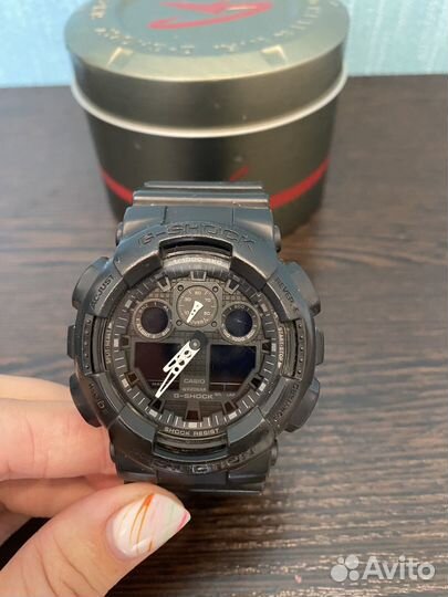 Часы casio g shock ga 100