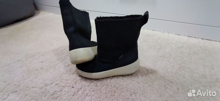 Сапожки для девочки зима ecco