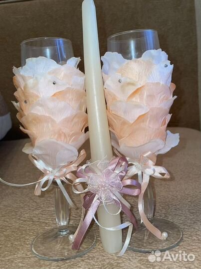 Свадебные бокалы