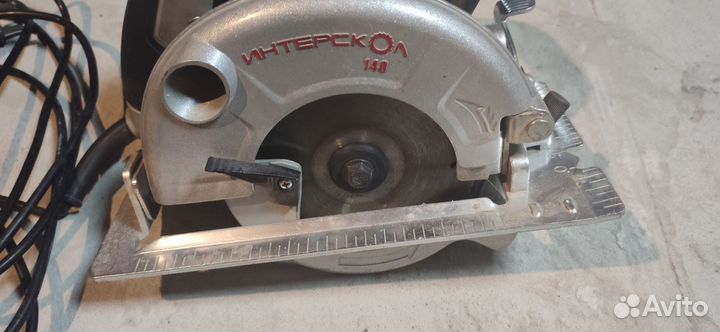 Дисковая пила интерскол