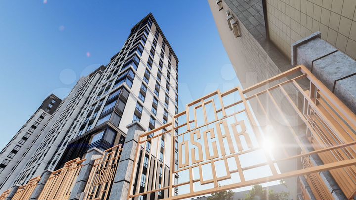 1-к. квартира, 45,9 м², 9/25 эт.