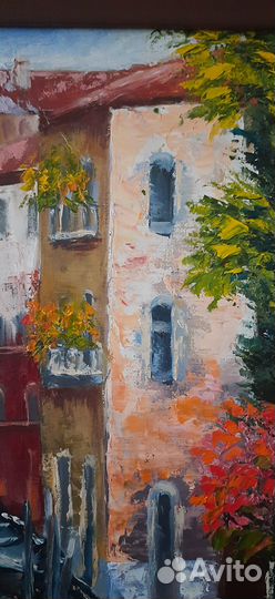 Картина холст масло Венеция ручная работа