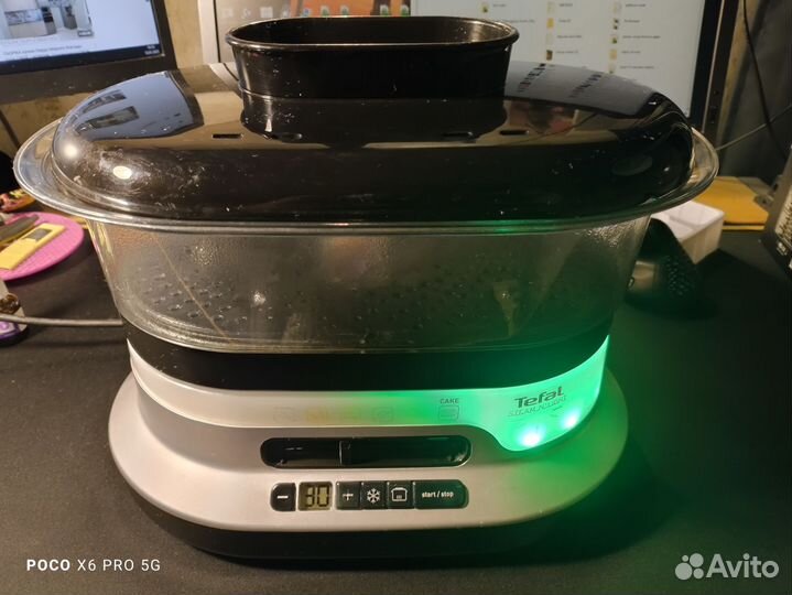 Пароварка премиум tefal steam'n'light